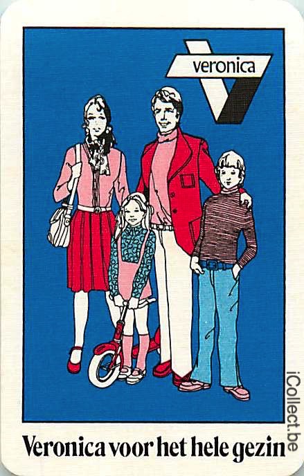 Single Playing Cards People Veronica (PS07-49D) - Click Image to Close