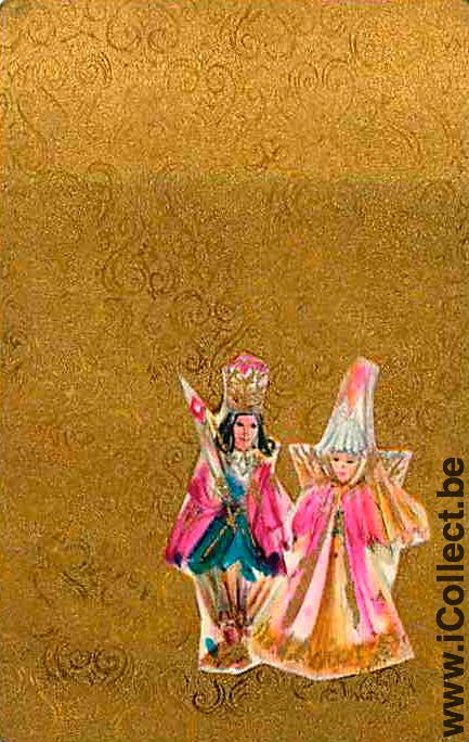 Single Swap Playing Cards People Man & Woman (PS07-39D)