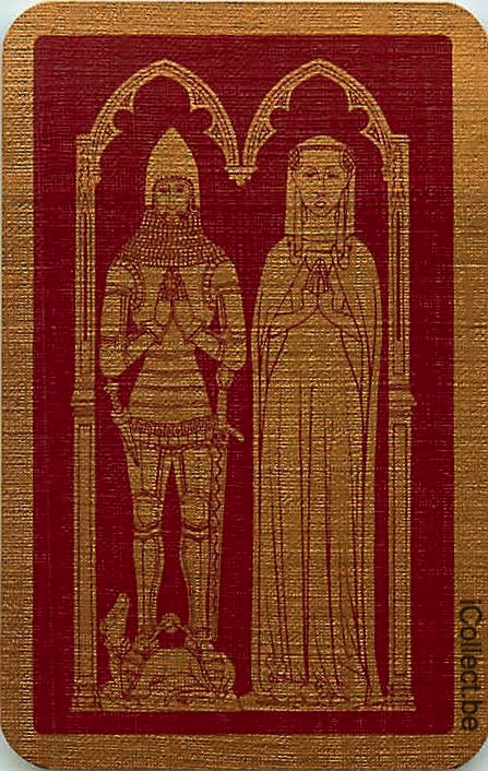 Single Swap Playing Cards People Warrior and Queen (PS09-11B)