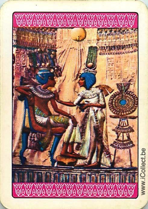 Single Swap Playing Cards People Egyptians (PS07-09F)