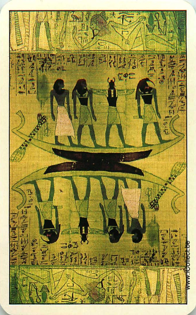 Single Swap Playing Cards People Egyptians (PS05-03H) - Click Image to Close