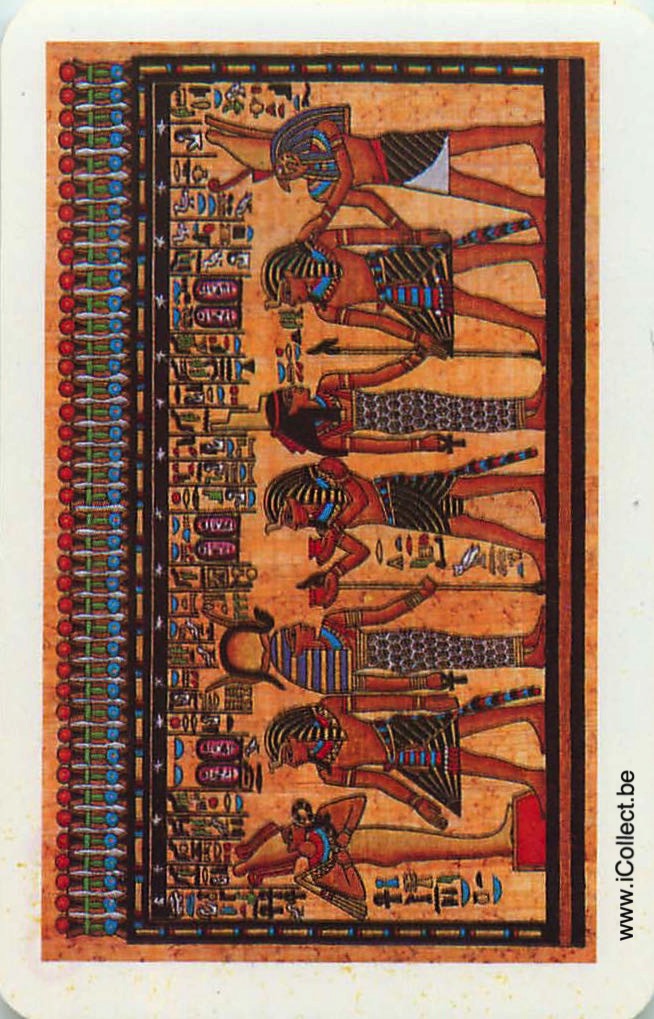Single Swap Playing Cards People Egyptians (PS14-41B)