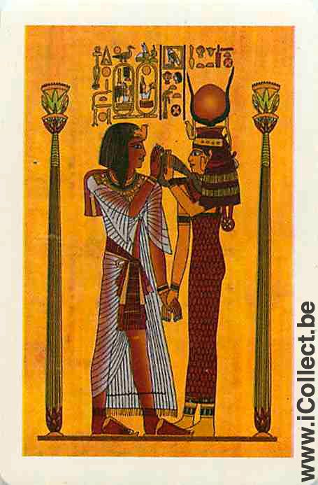 Single Swap Playing Cards People Egyptians (PS07-24A) - Click Image to Close