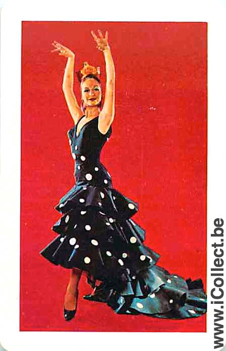 Single Playing Cards People Flamenco (PS07-19H)