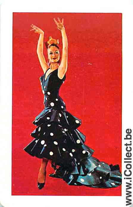 Single Playing Cards People Flamenco (PS07-19H) - Click Image to Close