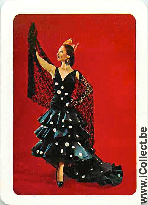 Single Swap Playing Cards People Flamenco (PS02-42F)