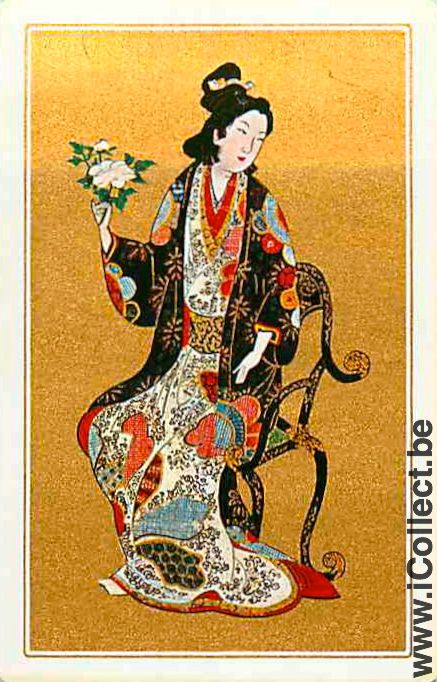 Single Swap Playing Cards People Geisha (PS07-22D)