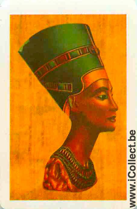 Single Swap Playing Cards People Egyptian Nefertiti (PS07-24C)