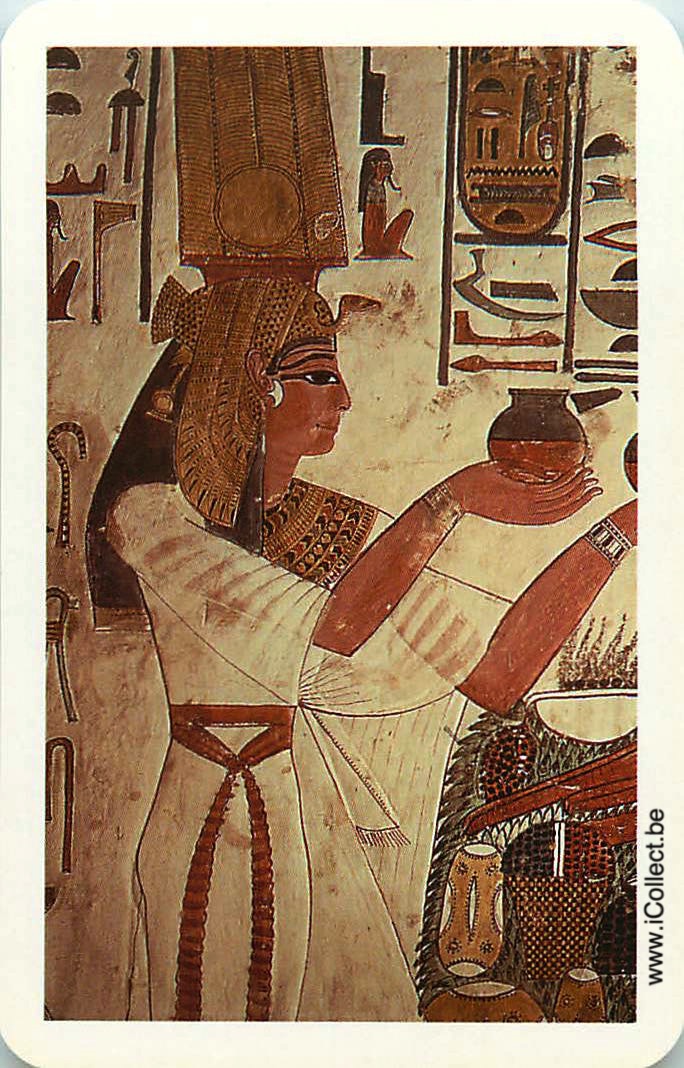 Single Swap Playing Cards People Egyptians (PS07-45F)