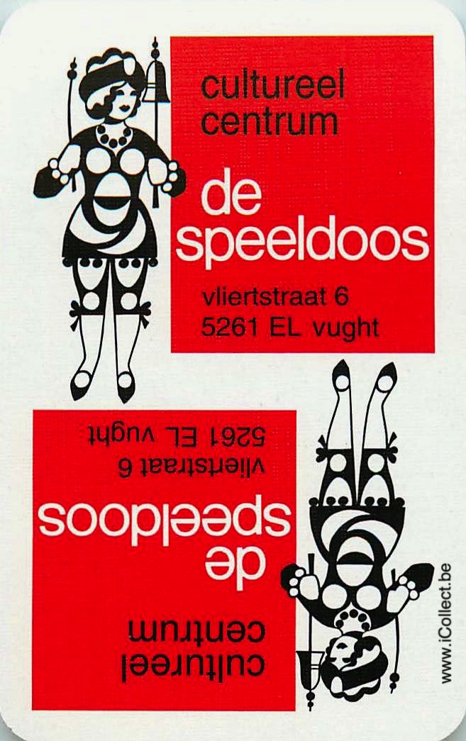 Single Swap Playing Cards People De Speeldoos (PS15-22F)