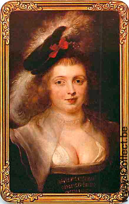 Single Swap Playing Cards People Woman (PS07-26I)