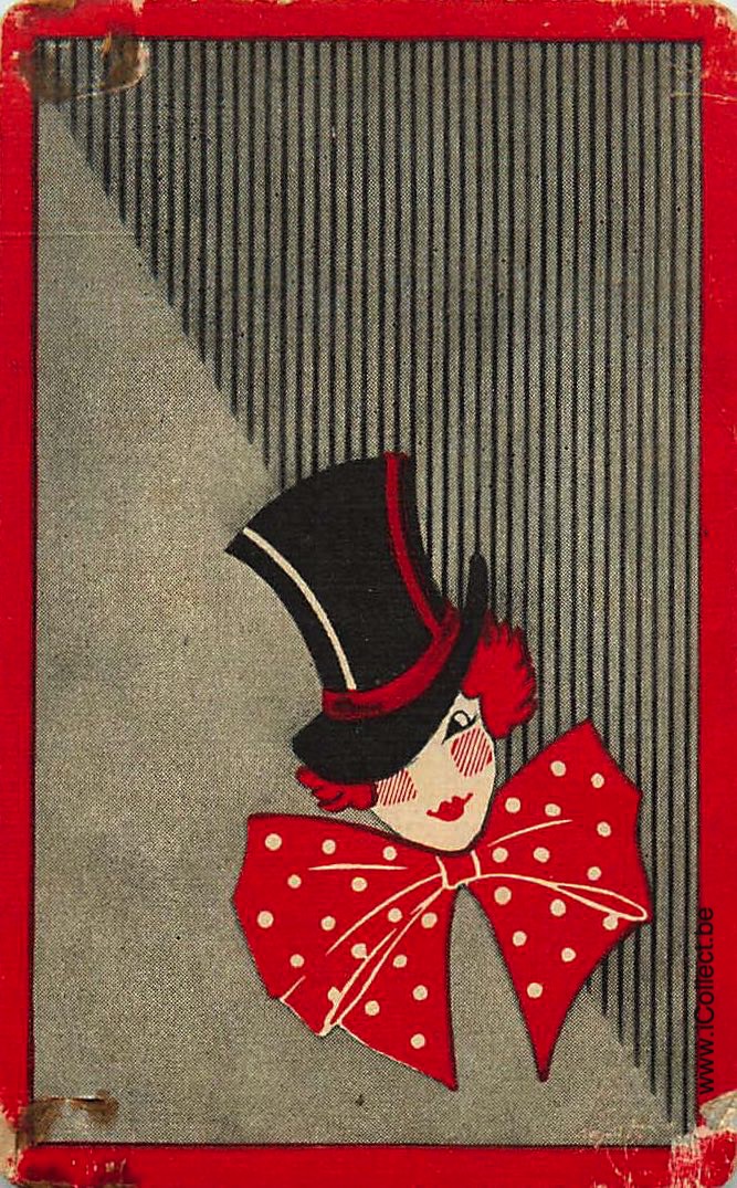 Single Swap Playing Cards People Woman Head (PS11-41A) - Click Image to Close