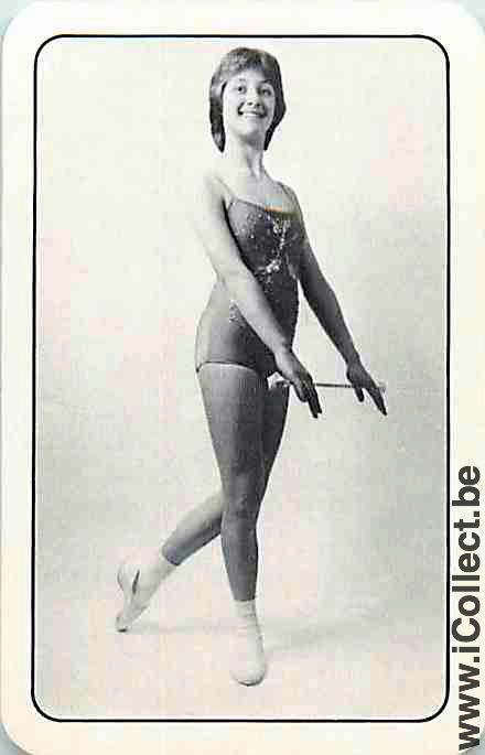 Single Swap Playing Cards People Dancer Woman (PS07-44I) - Click Image to Close