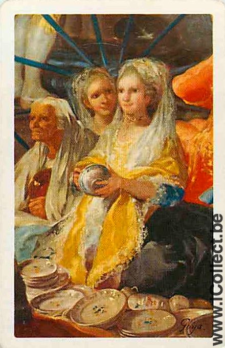 Single Playing Cards People Women (PS13-02D)