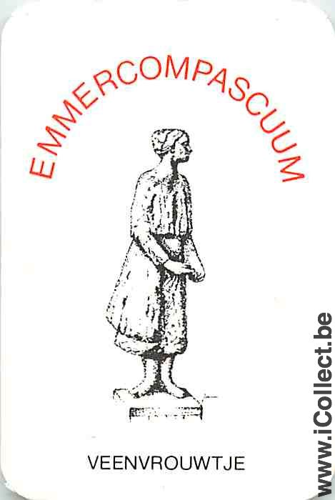 Single Playing Cards People Woman Emmercompascuum (PS13-06C)