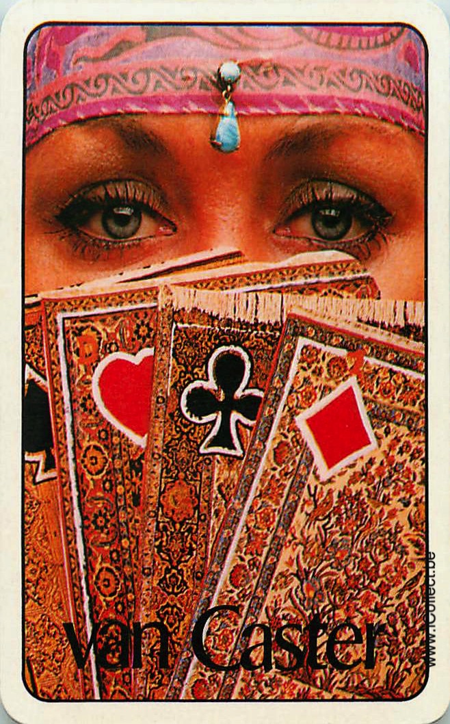 Single Swap Playing Cards People Van Caster (PS06-55B)
