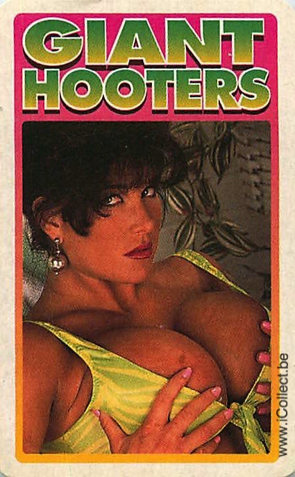 Single Swap Playing Cards People Pin-Up Giant Hooters (PS21-42A)