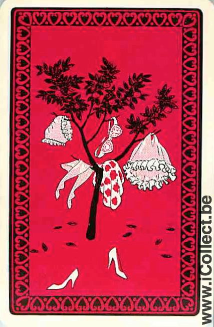 Single Swap Playing Cards People Pin-Up (PS04-34A)