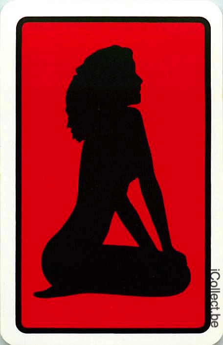 Single Swap Playing Cards People Pin-Up (PS12-43G)