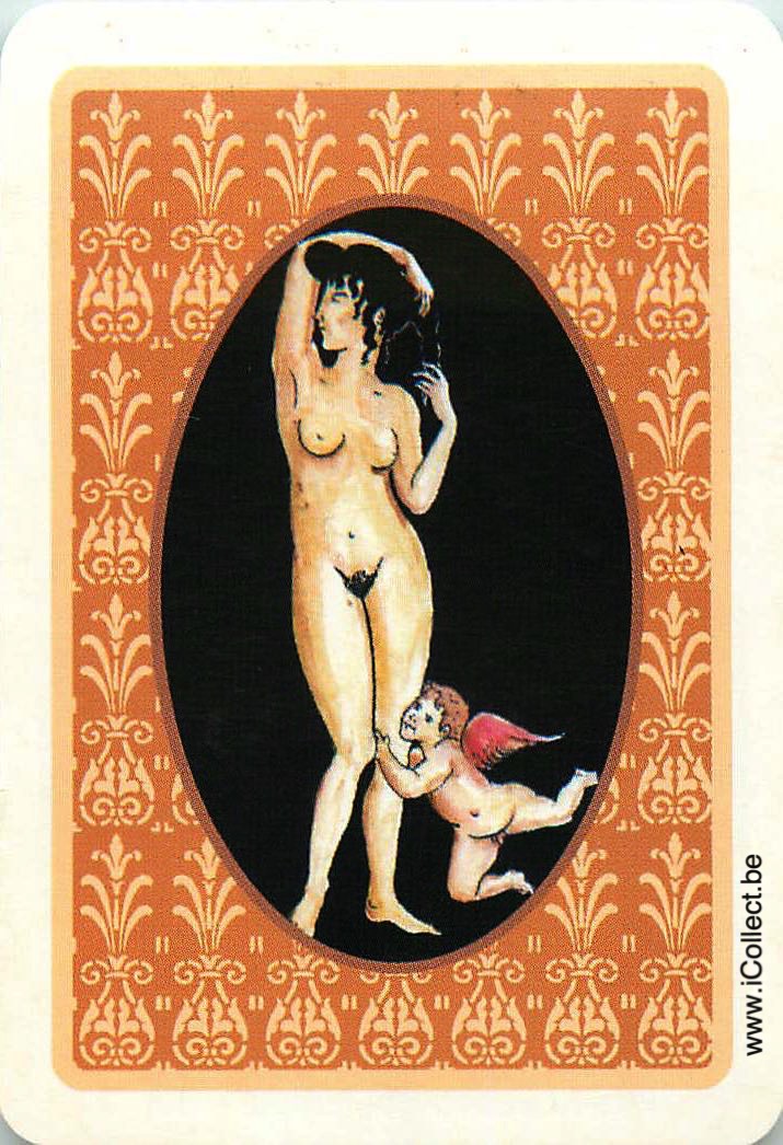 Single Swap Playing Cards People Woman & Angel (PS21-31F)