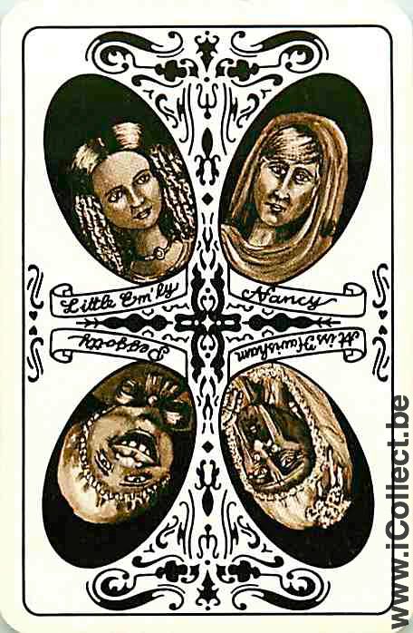 Single Swap Playing Cards People Woman (PS07-37B)