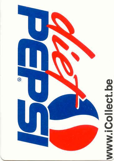 Single Swap Playing Cards Pepsi Diet (PS01-33D)