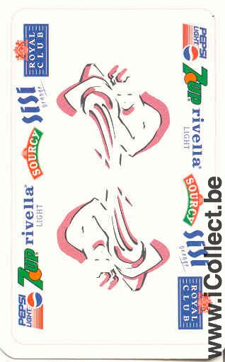 Single Swap Playing Cards Pepsi Sourcy Sisi (PS01-33G) - Click Image to Close