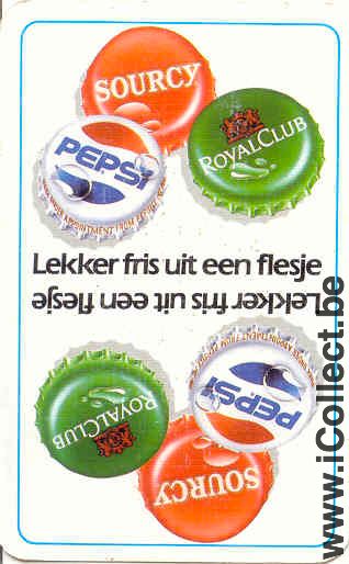 Single Swap Playing Cards Pepsi Sourcy Royal Club (PS01-33H) - Click Image to Close