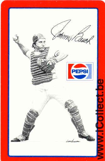 Single Playing Cards Pepsi (PS01-34B)