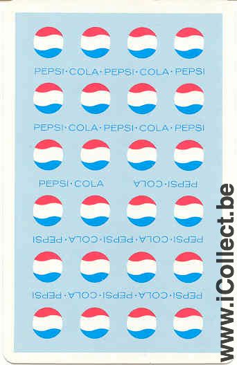 Single Swap Playing Cards Pepsi Cola (PS07-07D) - Click Image to Close