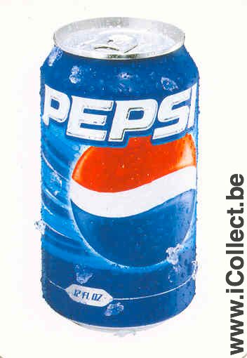 Single Swap Playing Cards Pepsi Can (PS07-11B) - Click Image to Close