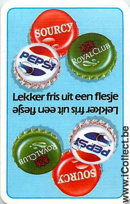 Single Swap Playing Cards Pepsi Sourcy Royal (PS04-22D) - Click Image to Close