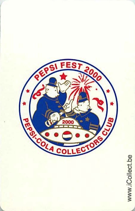 Single Swap Playing Cards Pepsi Fest 2000 (PS07-47C) - Click Image to Close
