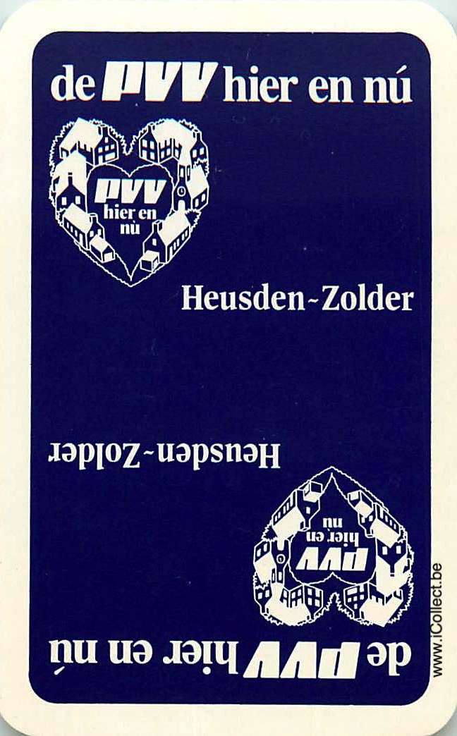 Single Swap Playing Cards Politics PVV (PS23-46A)