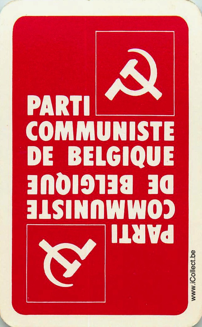 Single Swap Playing Cards Politics Parti Communiste (PS23-52A)