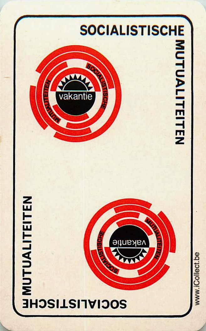 Single Swap Playing Cards Politics Mutualiteiten (PS23-56C)