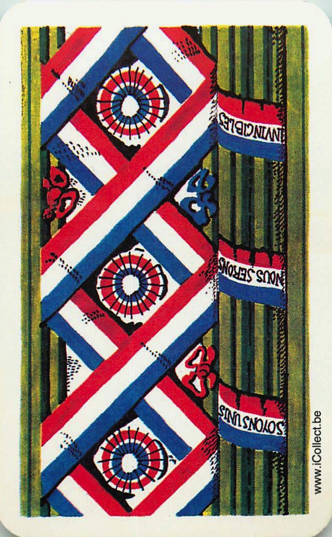 Single Swap Playing Cards Politics France (PS23-17A)