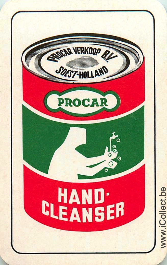 Single Swap Playing Cards Product Soap Procar (PS23-01B)