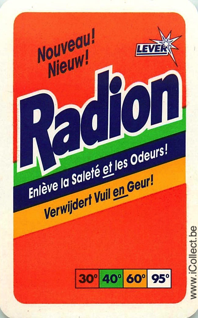 Single Swap Playing Cards Product Soap Radion (PS23-02B)