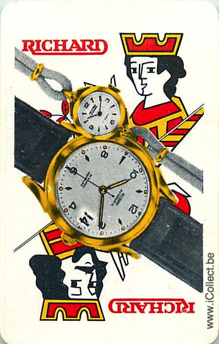 Single Swap Playing Cards Product Richard Watch (PS21-10B) - Click Image to Close