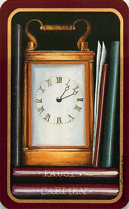 Single Swap Playing Cards Product Clock (PS21-10G) - Click Image to Close