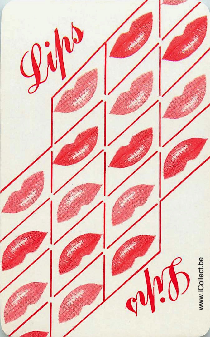 Single Swap Playing Cards Product Beauty Lips (PS23-27H) - Click Image to Close