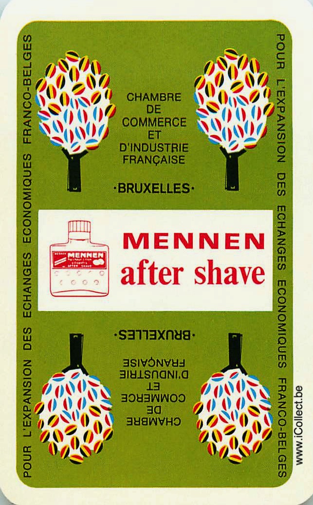 Single Swap Playing Cards Product Mennen After Shave (PS01-27G)