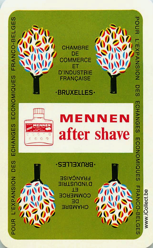 Single Swap Playing Cards Product Mennen After Shave (PS01-27G) - Click Image to Close