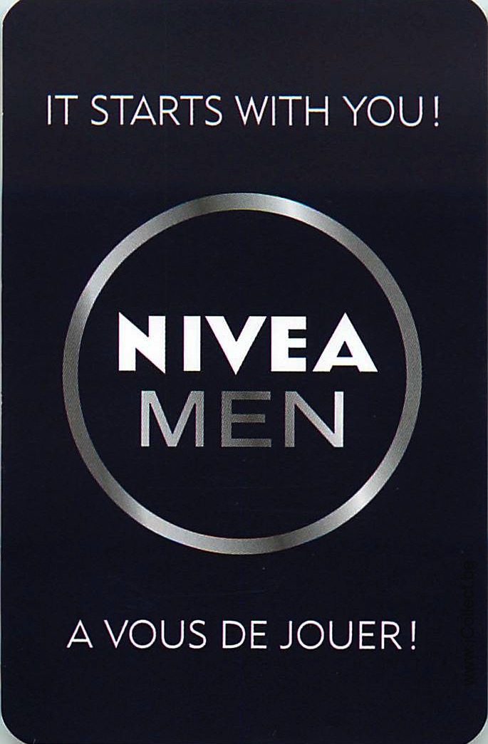 Single Swap Playing Cards Product Nivea Men (PS23-28F) - Click Image to Close