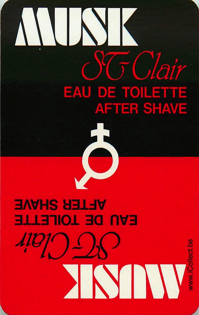 Single Swap Playing Cards Product St Clair After Shave (PS23-29B - Click Image to Close