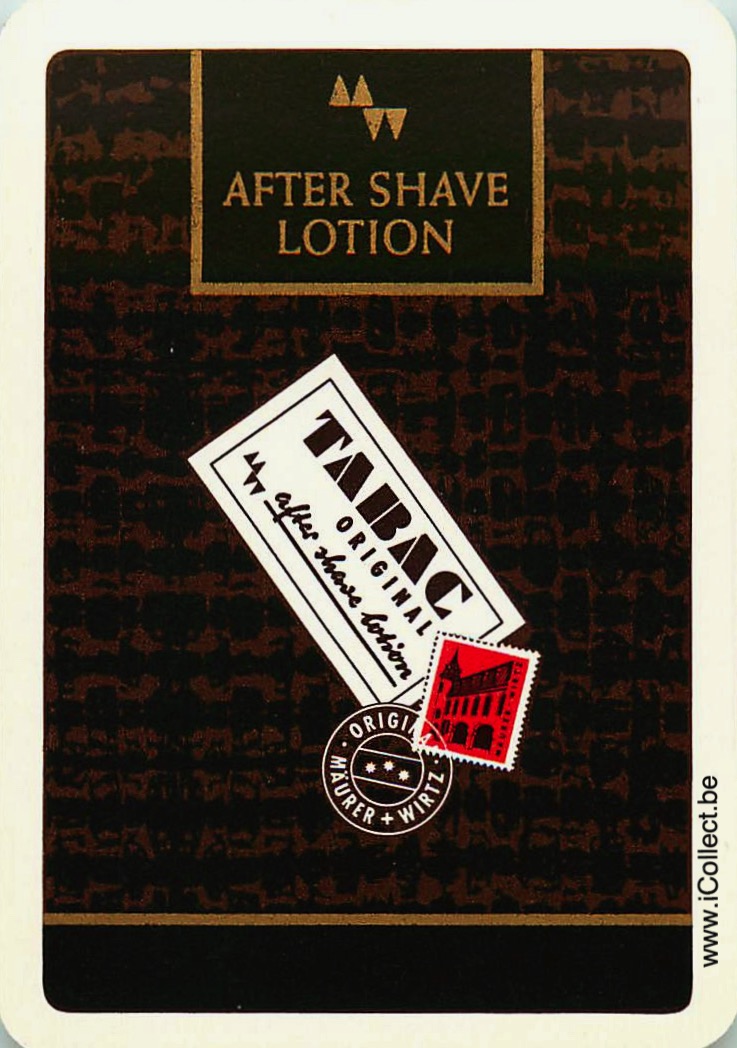 Single Swap Playing Cards Product Tabac After Shave (PS23-29G)