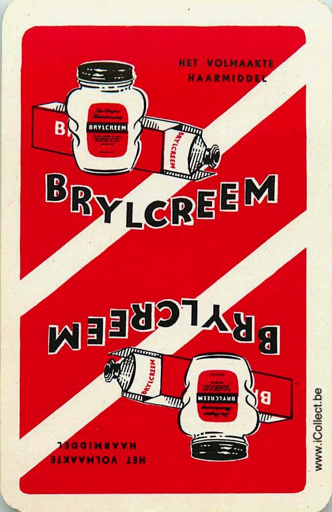 Single Swap Playing Cards Product Brylcreem (PS23-30G)