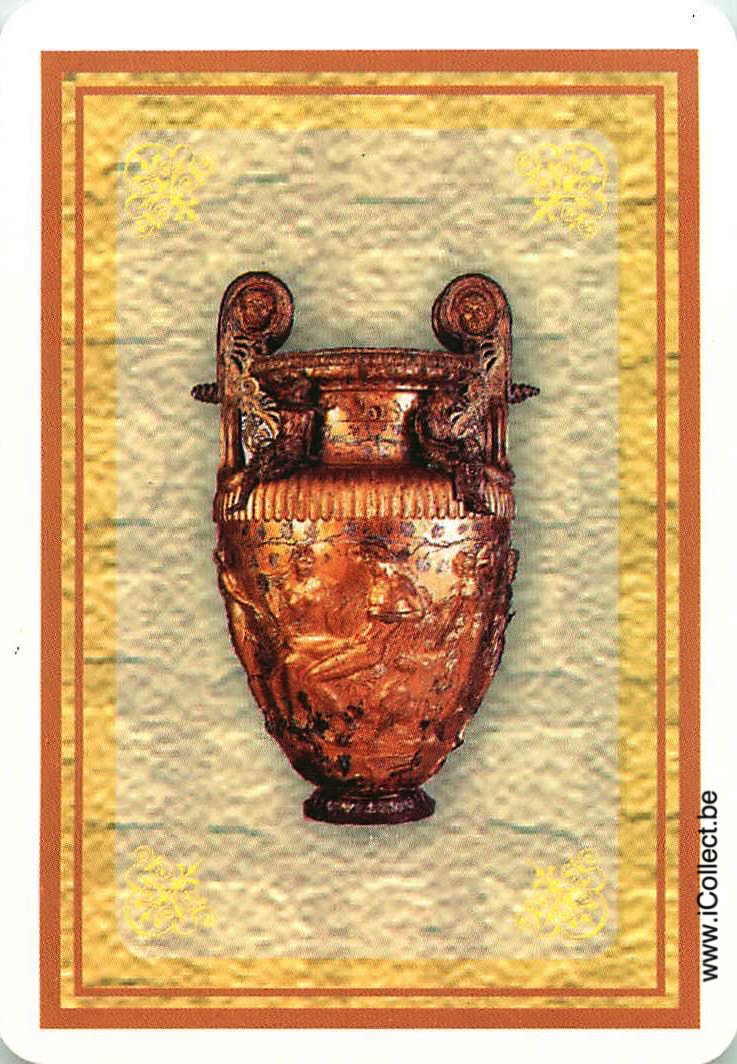 Single Swap Playing Cards Product Antique Vase (PS10-54E) - Click Image to Close