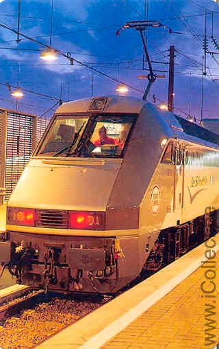 Single Swap Playing Cards Railway Eurotunnel (PS04-11D) - Click Image to Close